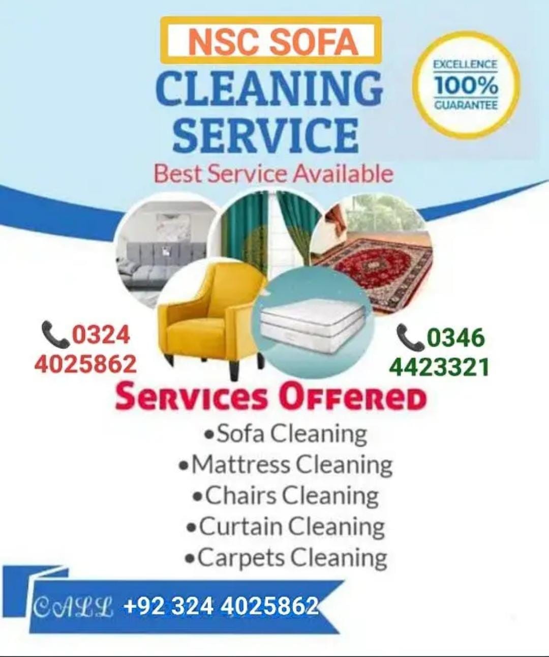 Sofa Wash , Carpet Cleaning , Chair And Matress Cleaning Services in johar Town Lahore