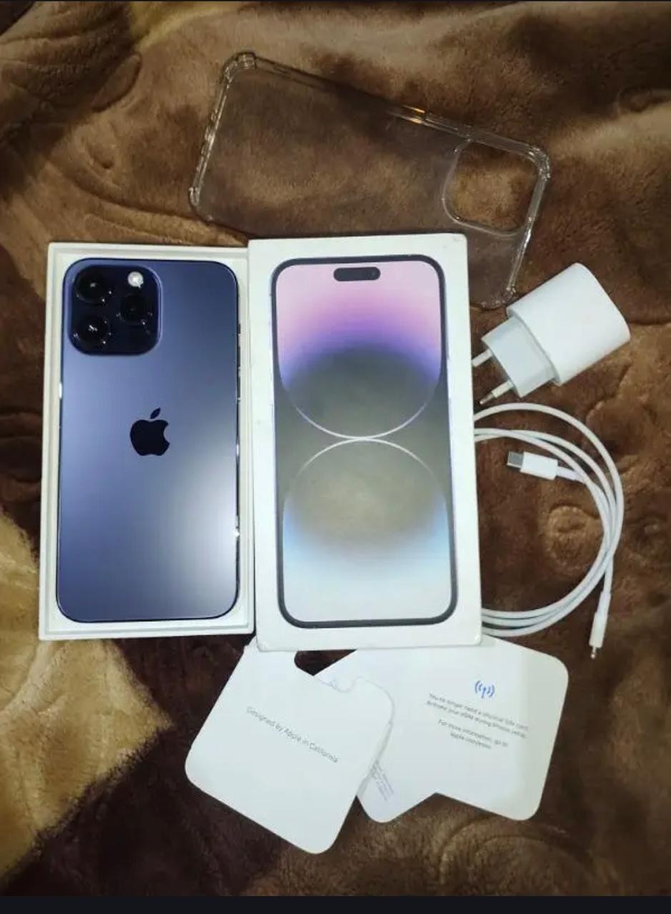 Apple iPhone 14 pro max official PTA approved 256 GB for sale in islamabad