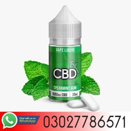 Spearmint Gum CBD Vape Juice In Pakistan - 03027786571