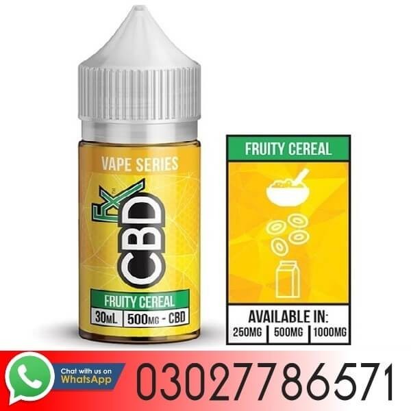 Fruity Cereal Vape Series CBD E Liquid In Pakistan - 03027786571