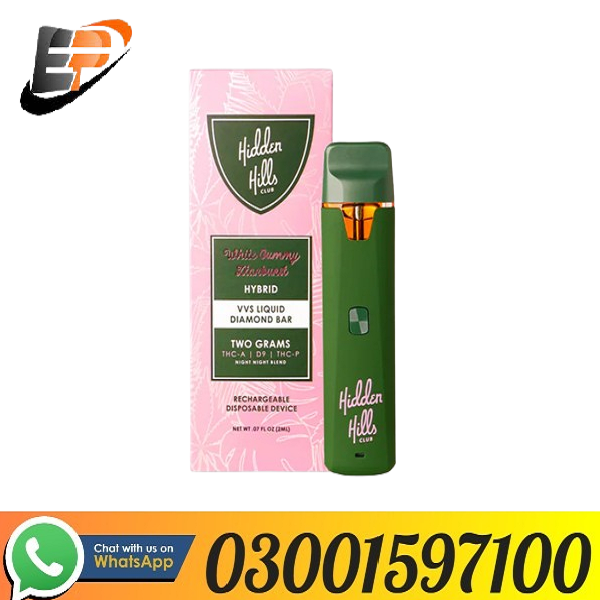 Hidden Hills Live Resin Disposable Vape | 2g Price In Pakistan - 03001597100