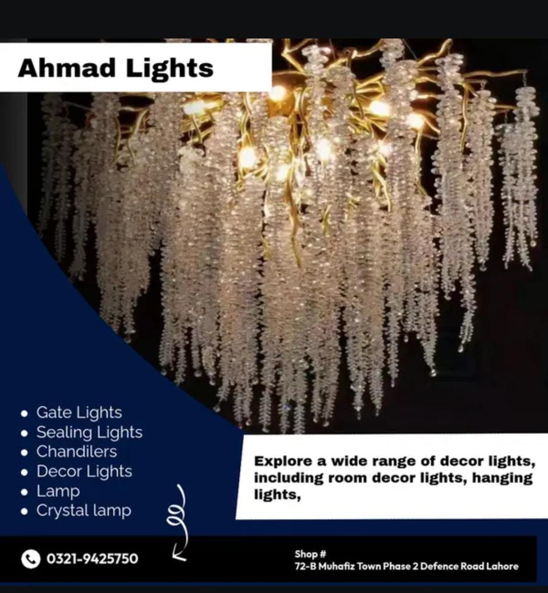 Chandeliers For Sale in DHA Defence Lahore