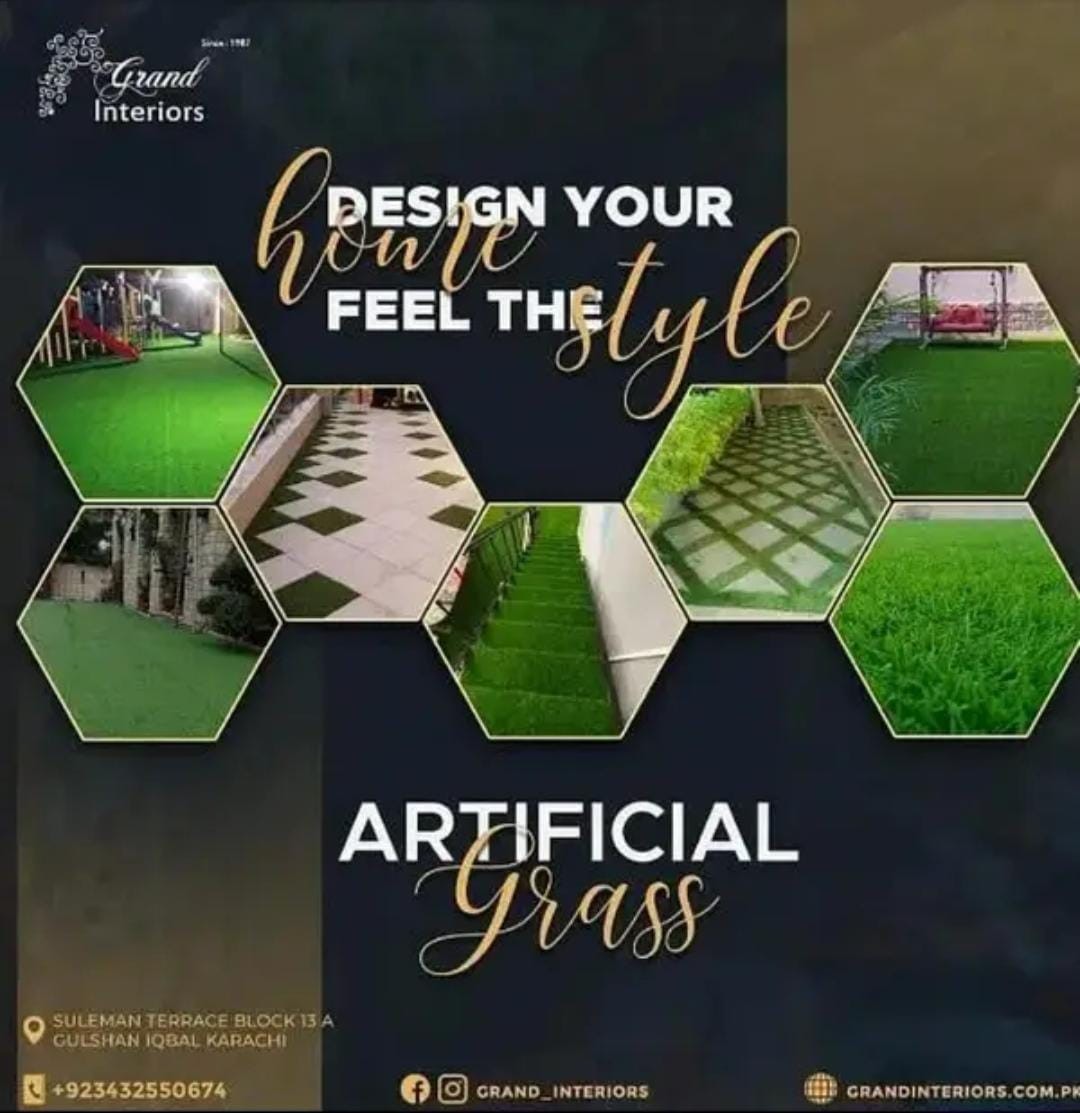 Artificial Grass Carpet For Sale in University Road Karachi