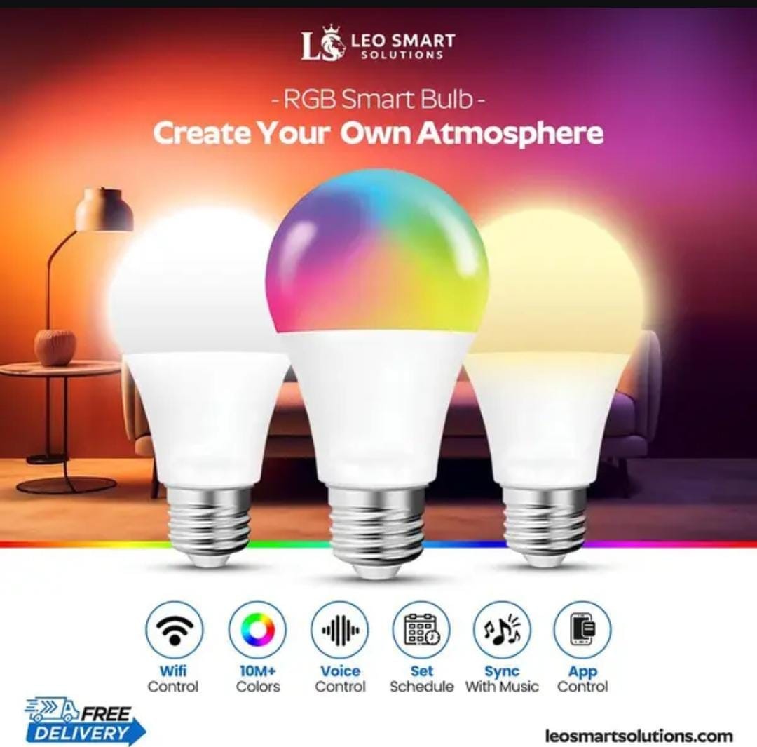 RGB Bulb light For Sale in Askari Karachi