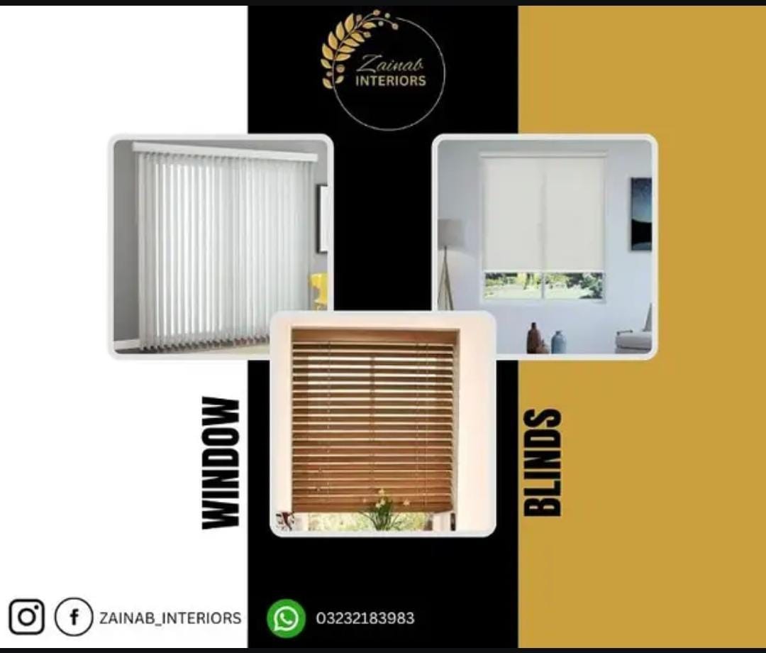 Blinds for sale in scheme 33 karachi
