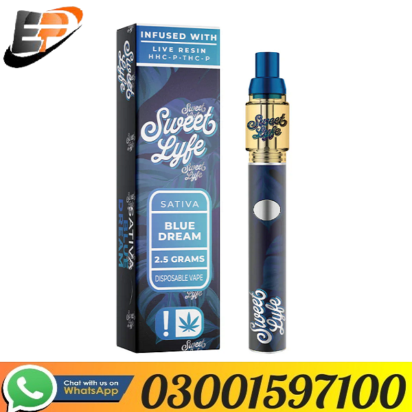 Sweet Lyfe 2.5mL Disposable Vape Price In Pakistan - 03001597100