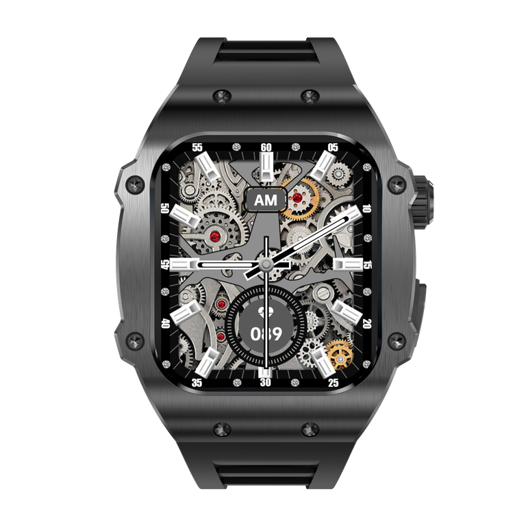 YOLO Yiller Smart Watch - 1.91" Curved HD Screen, Bluetooth Calling, 100+ Sports Modes & Luxury Design