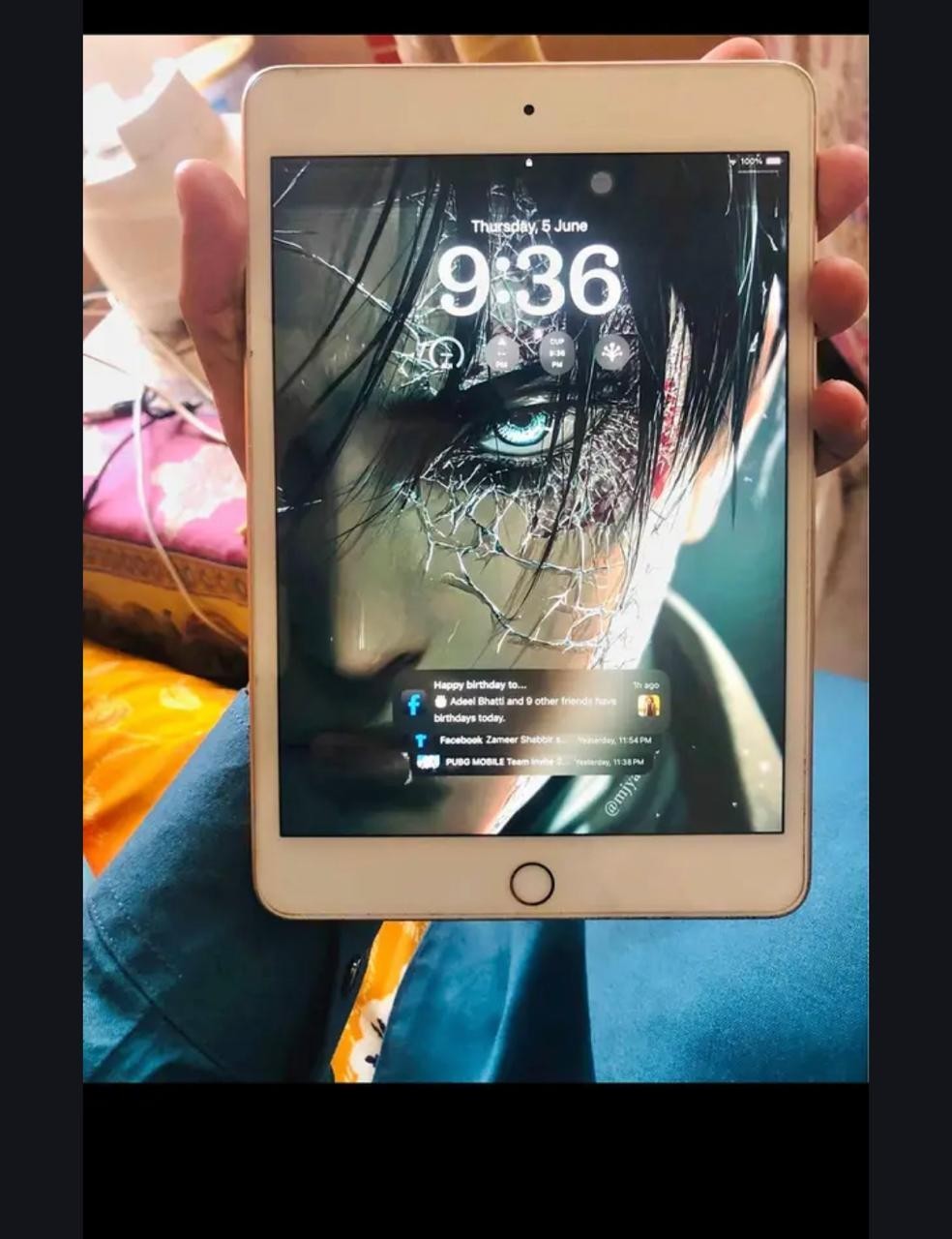 Ipad mini 5 64GB only lines. see in 2 pic with box for sale in rawalpindi
