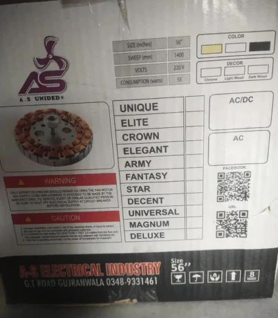 Fans For Sale In Ghousia Colony Rawalpindi