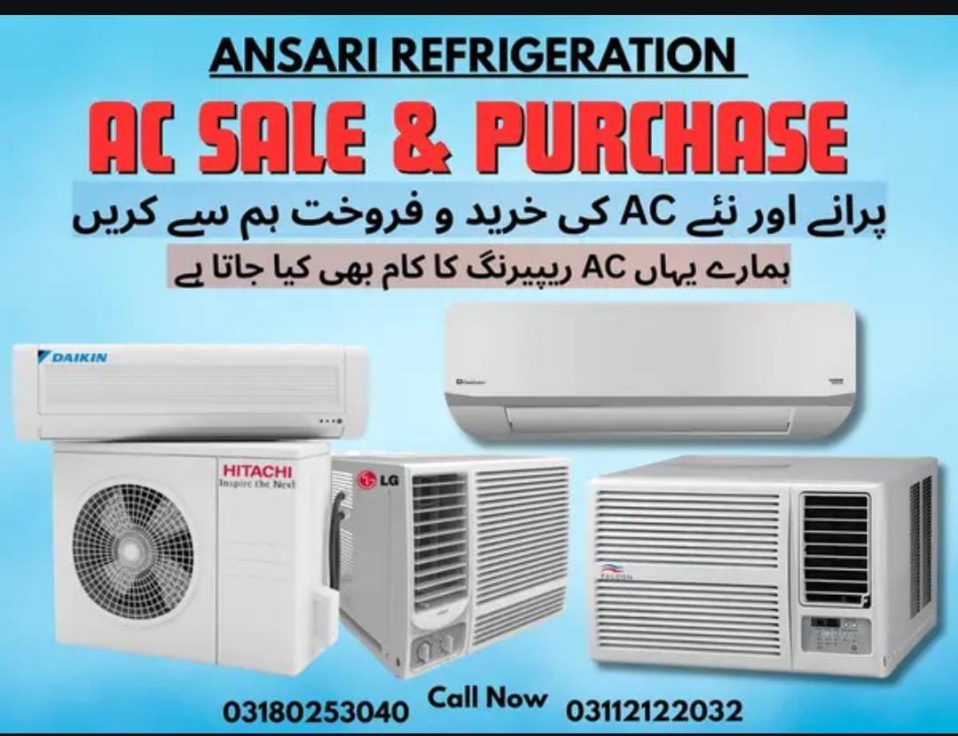 Ac For Sale In Gulberg Town KArachi