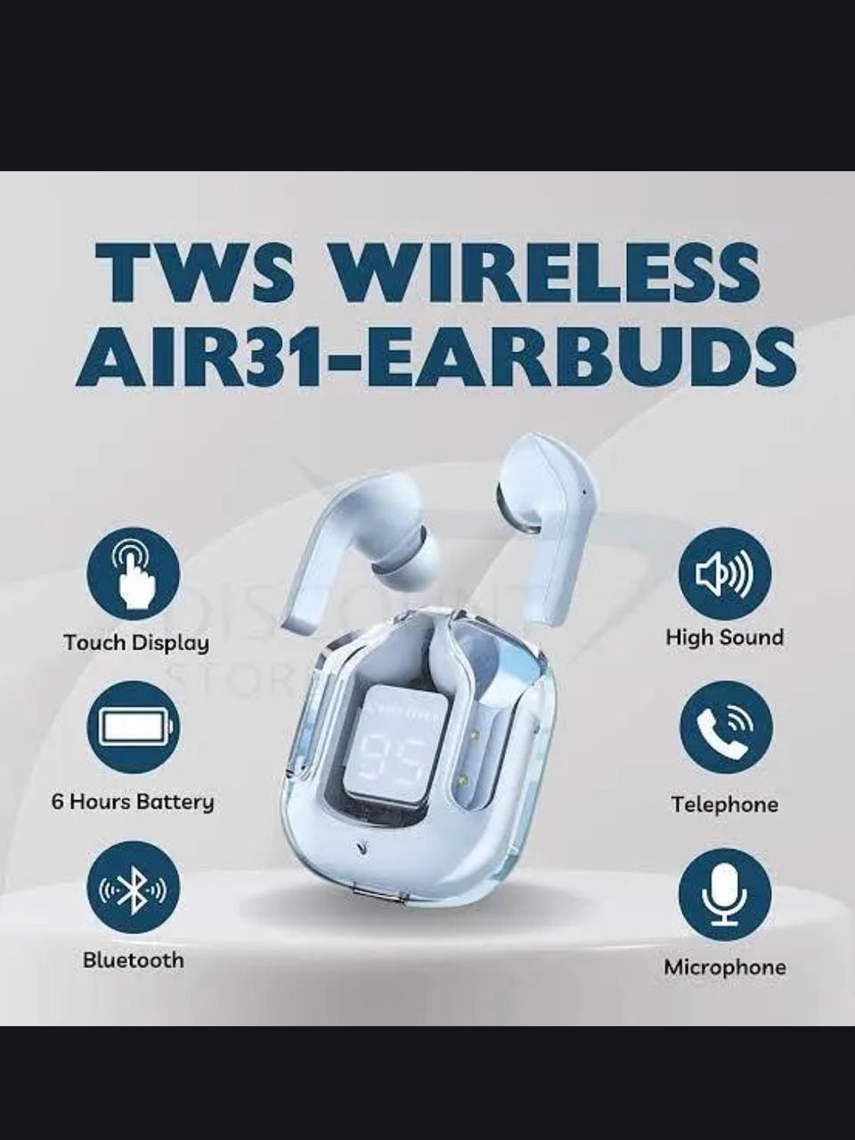 Air 31 TWS Earbuds for sale in peshawar