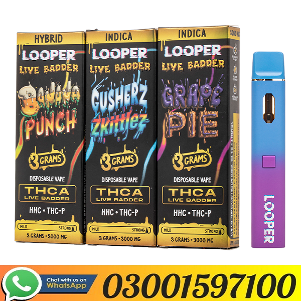 Looper Live Badder Disposable 3G Price In Lahore - 03001597100 | ETSYPAKISTAN.COM