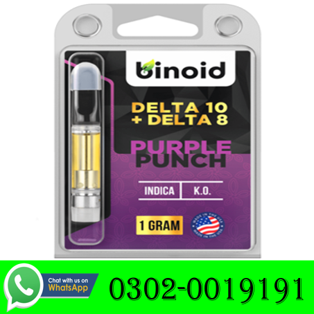 THC VAPE CARTRIDGE PURPLE PUNCH IN Karachi 03020019191