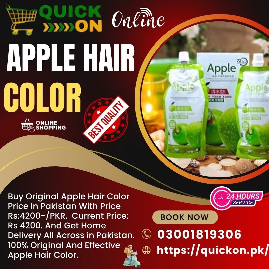 Where to Buy Apple Hair Color in Pakistan: Prices, Shades & Tips | 03001819306