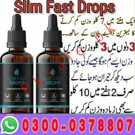 Slim Fast Drops In Pakistan + 03000378807 Call now