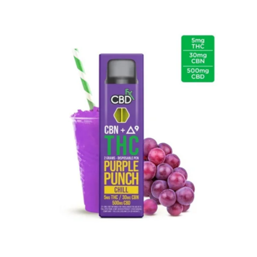 THC Vape Juice Purple Punch