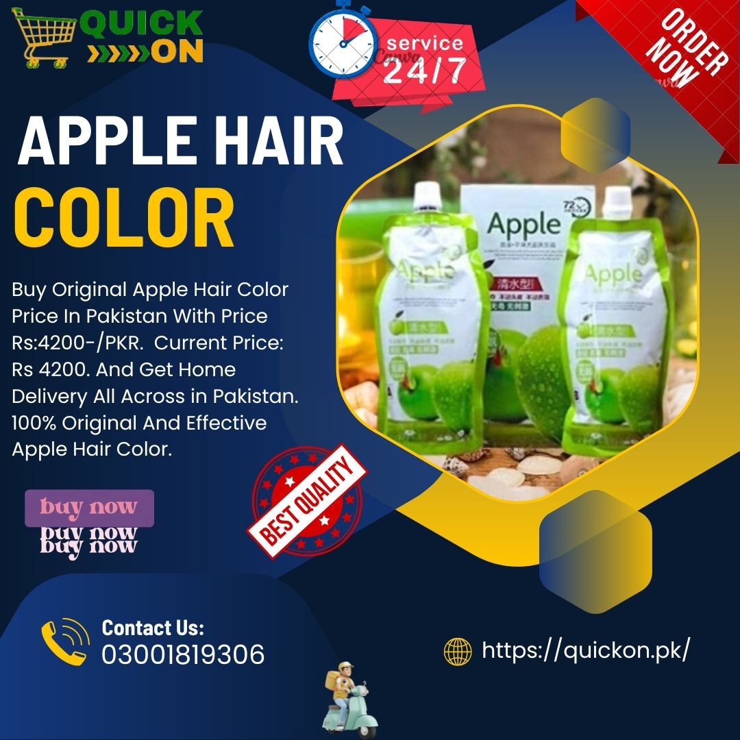 Apple Hair Color Shades & Prices in Pakistan: A Beauty Guide | 03001819306