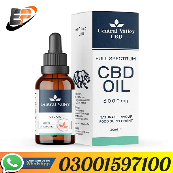 CBD Oil 6000mg (30ml) Price In Pakistan - 03001597100