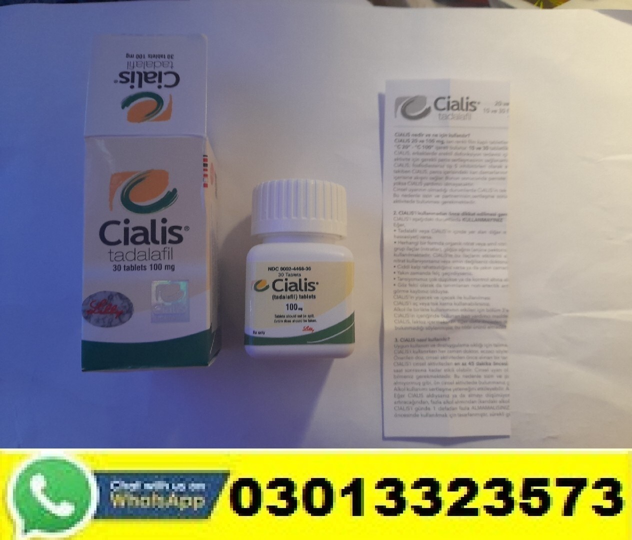 Cialis 20Mg Pack Of 30 Tablets In Multan | 03013323573