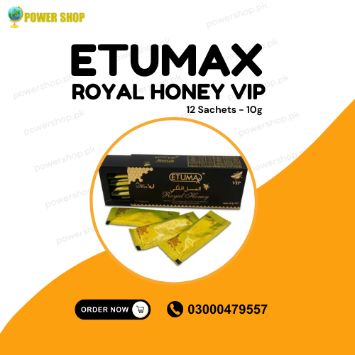 Etumax Royal Honey Vip 12 Sachet 10gram In Pakistan | 03000479557