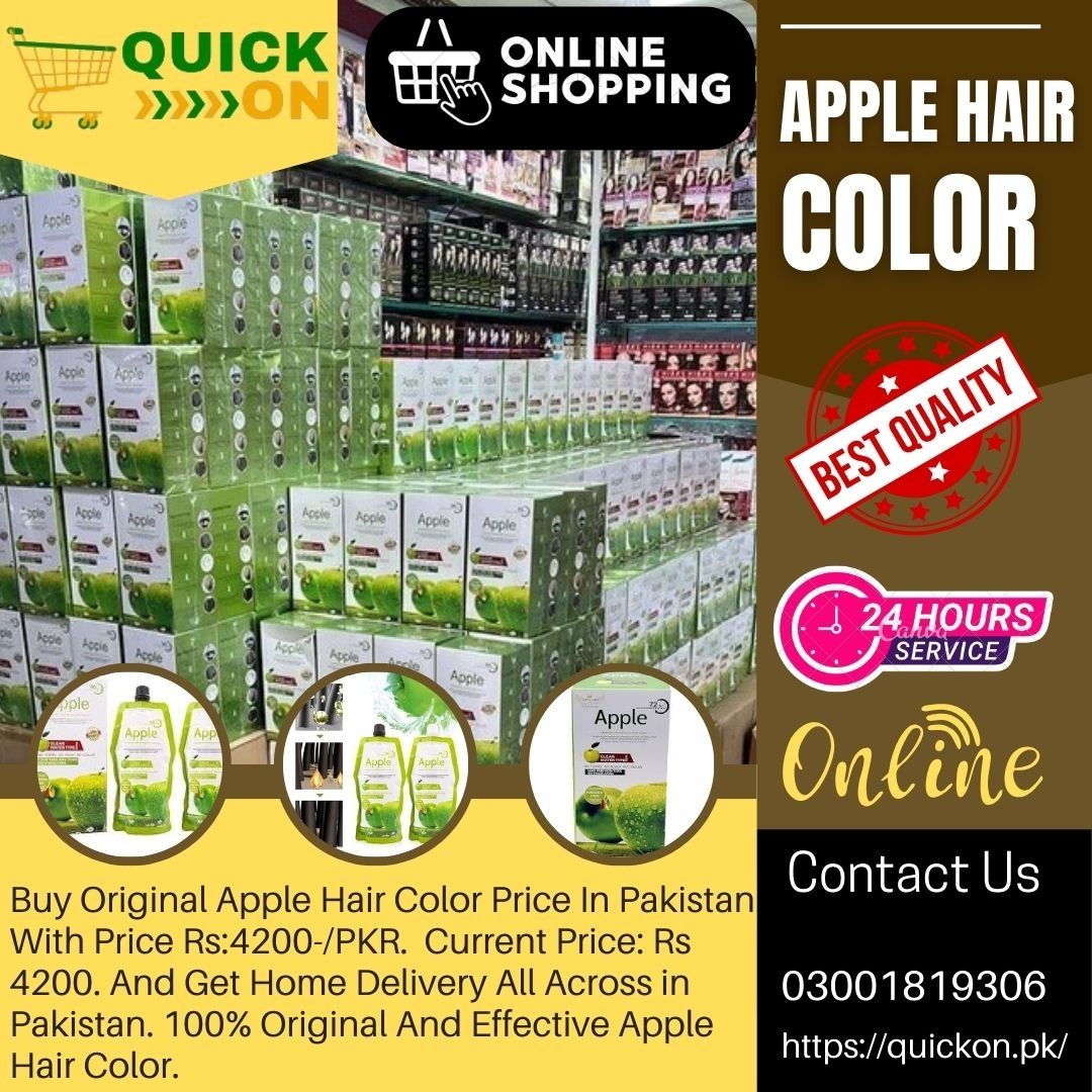 Apple Hair Color Prices in Pakistan Your Complete Guide 2024 | 03001819306