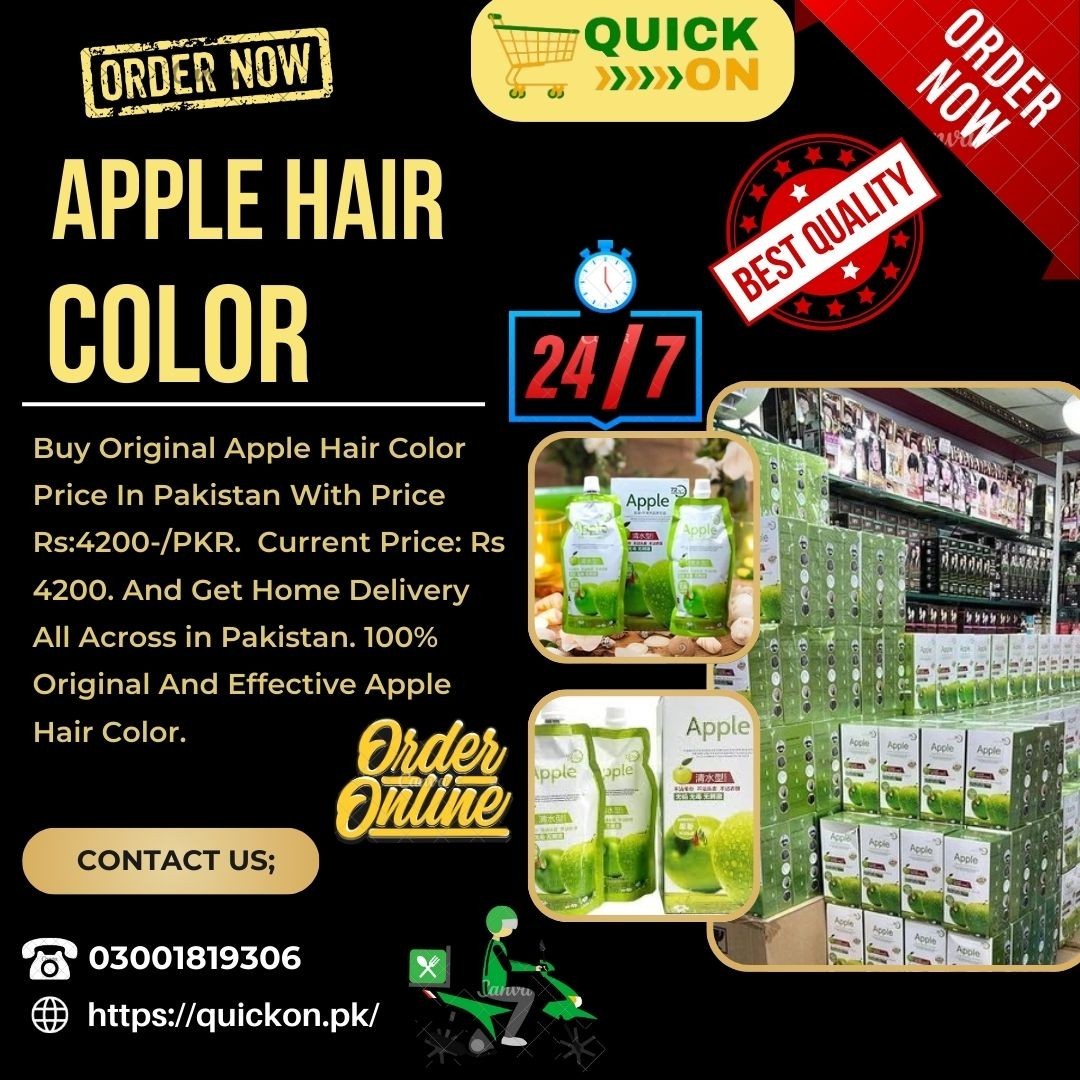 Apple Hair Color Shades & Prices in Pakistan: A Beauty Guide | 03001819306