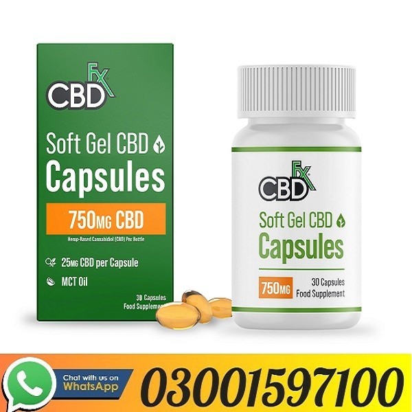 CBDfx 750mg CBD High Strength Capsule Price In Pakistan - 03001597100