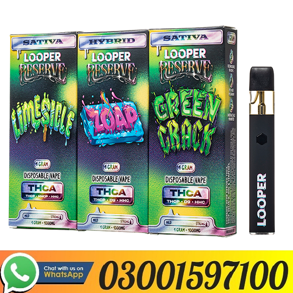 Looper Reserve 1G Green Crack Strain vape Price In karachi - 03001597100 | ETSYPAKISTAN.COM