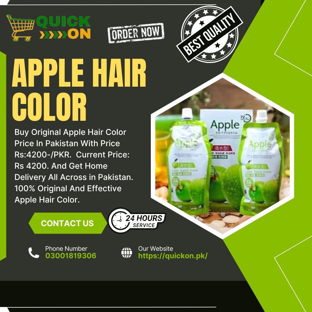 Apple Hair Color: Latest Prices in Pakistan and Where to Buy | 03001819306