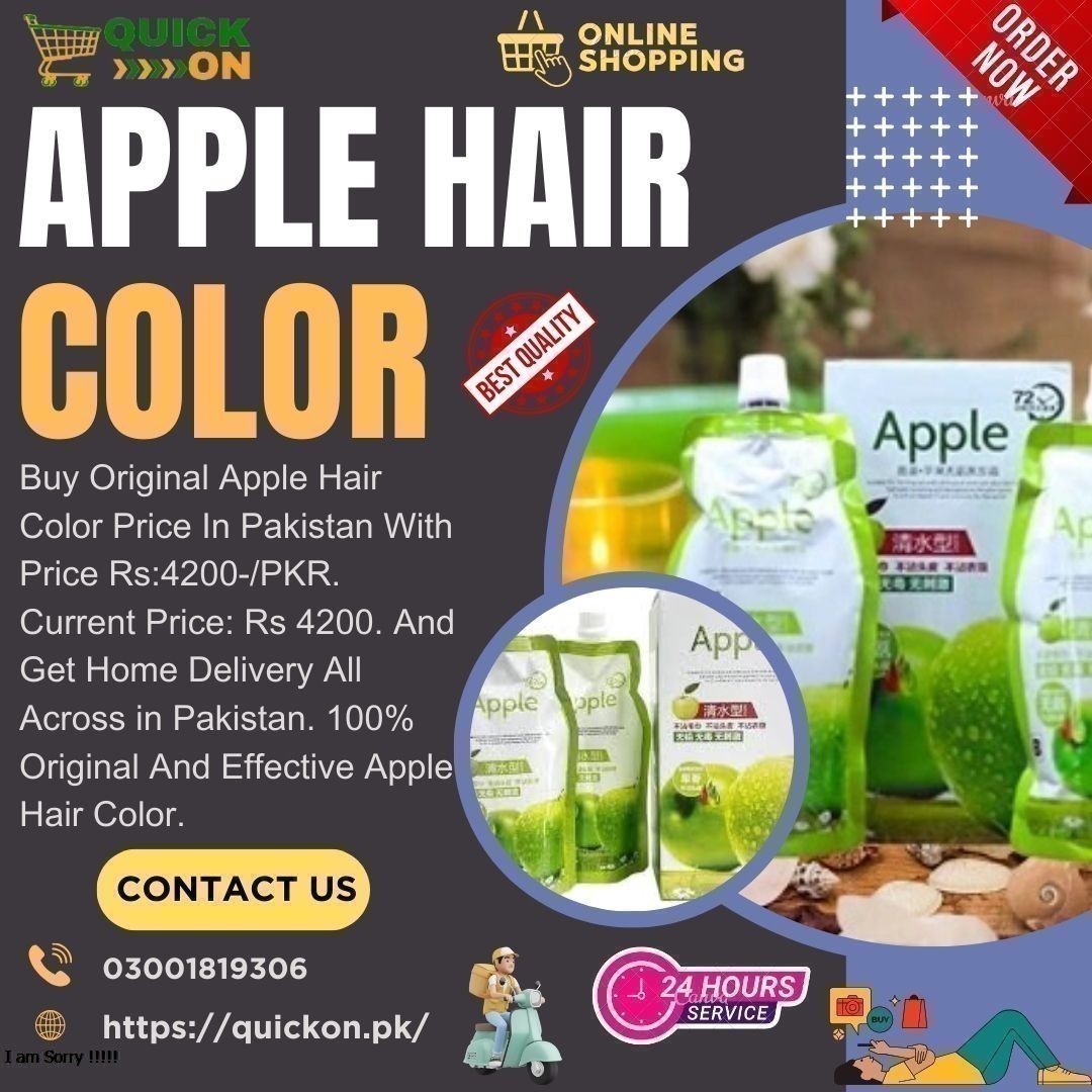 Apple Hair Color: Latest Prices in Pakistan and Where to Buy | 03001819306