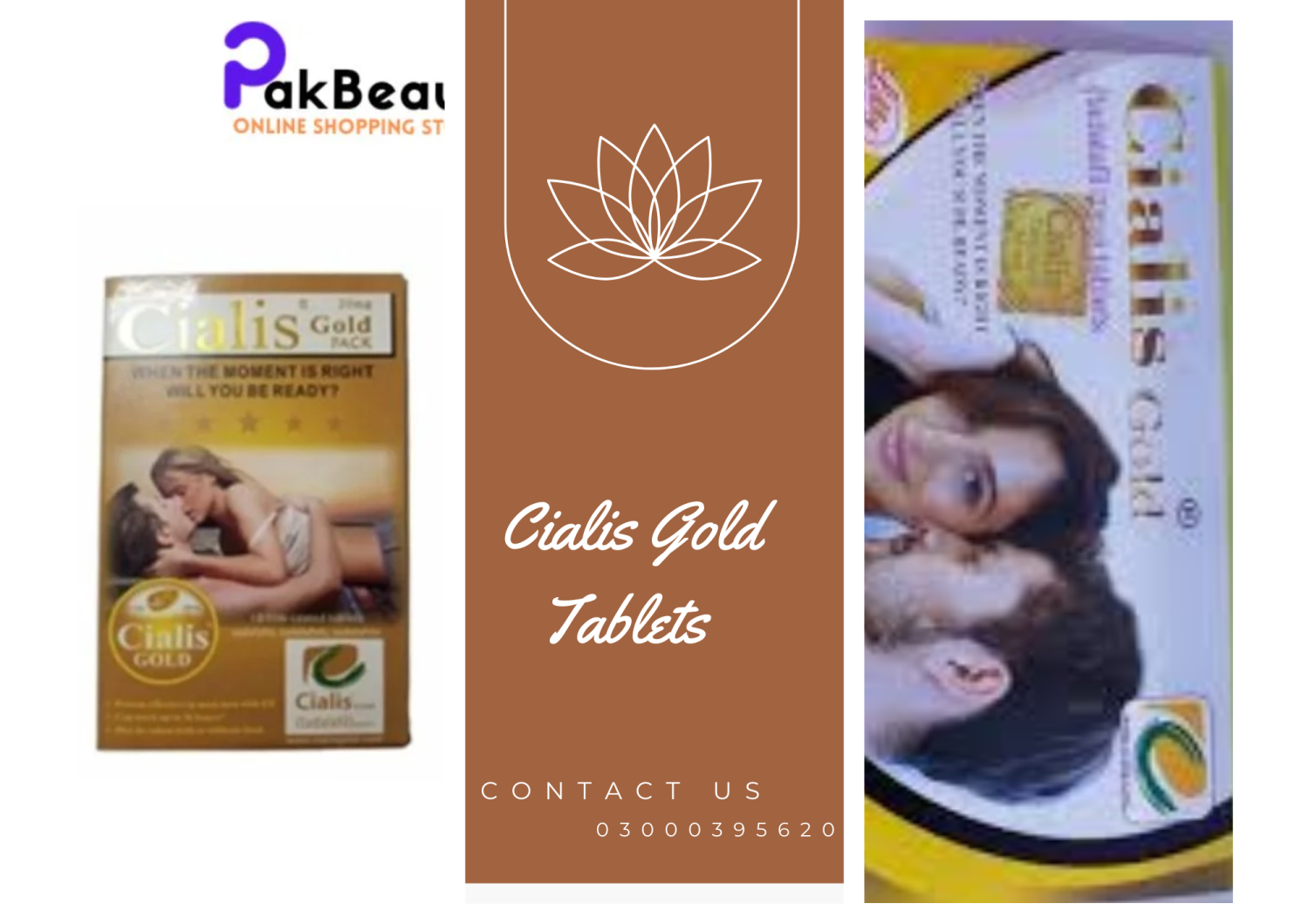 Cialis Gold Tablets in Pakistan : 03000395620