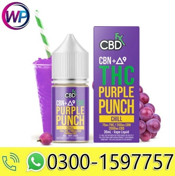 THC Vape Juice Purple Punch In Chiniot{03001597757}