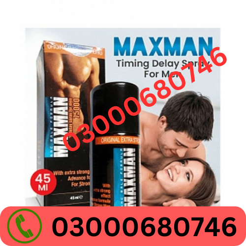 Maxman Delay Spray Price in Gujranwala 03000680746