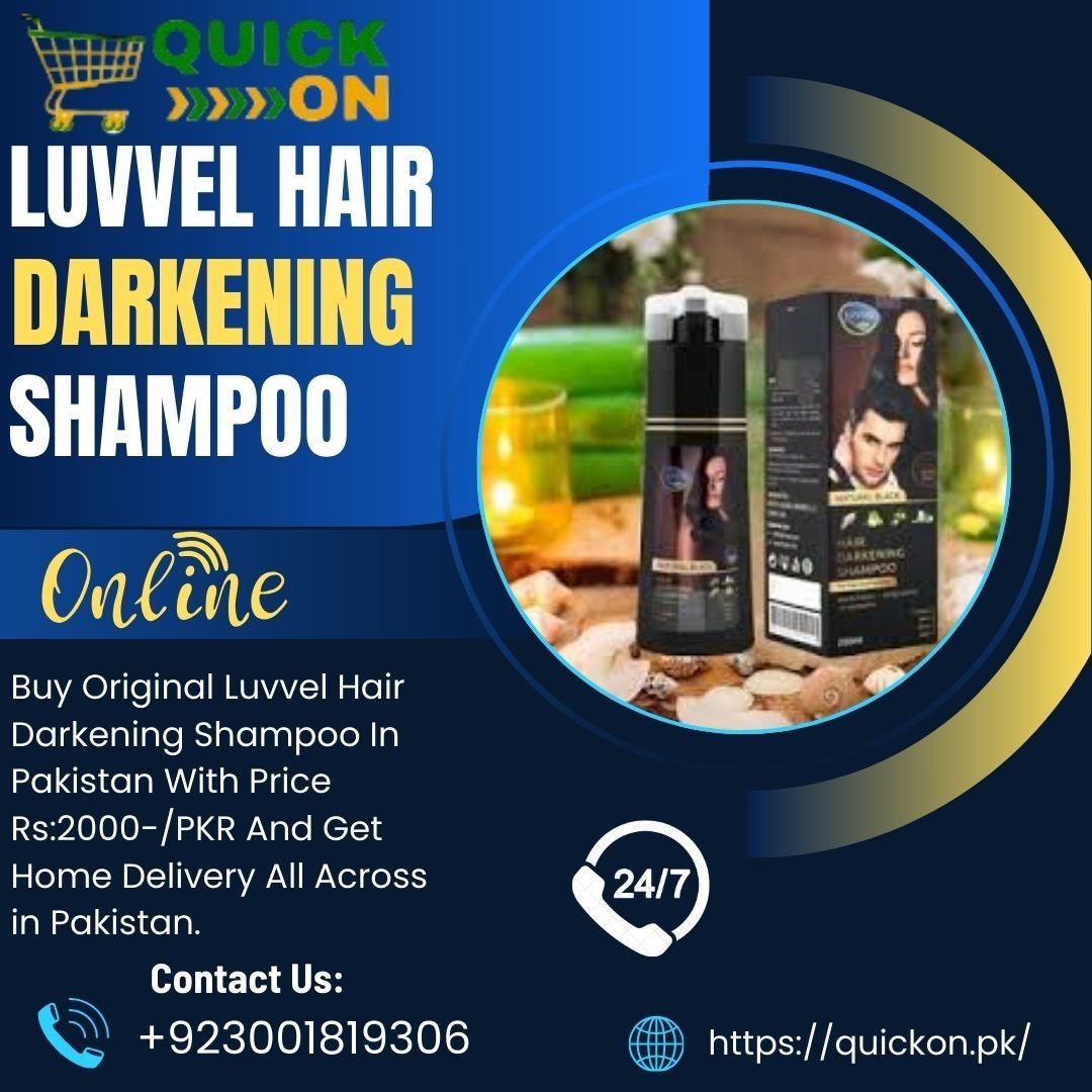 Luvvel Hair Darkening Shampoo Price in Pakistan | 03001819306