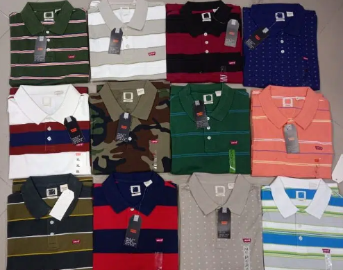 Levi's polo shirts/ Levis polo/ leftover polo shirts