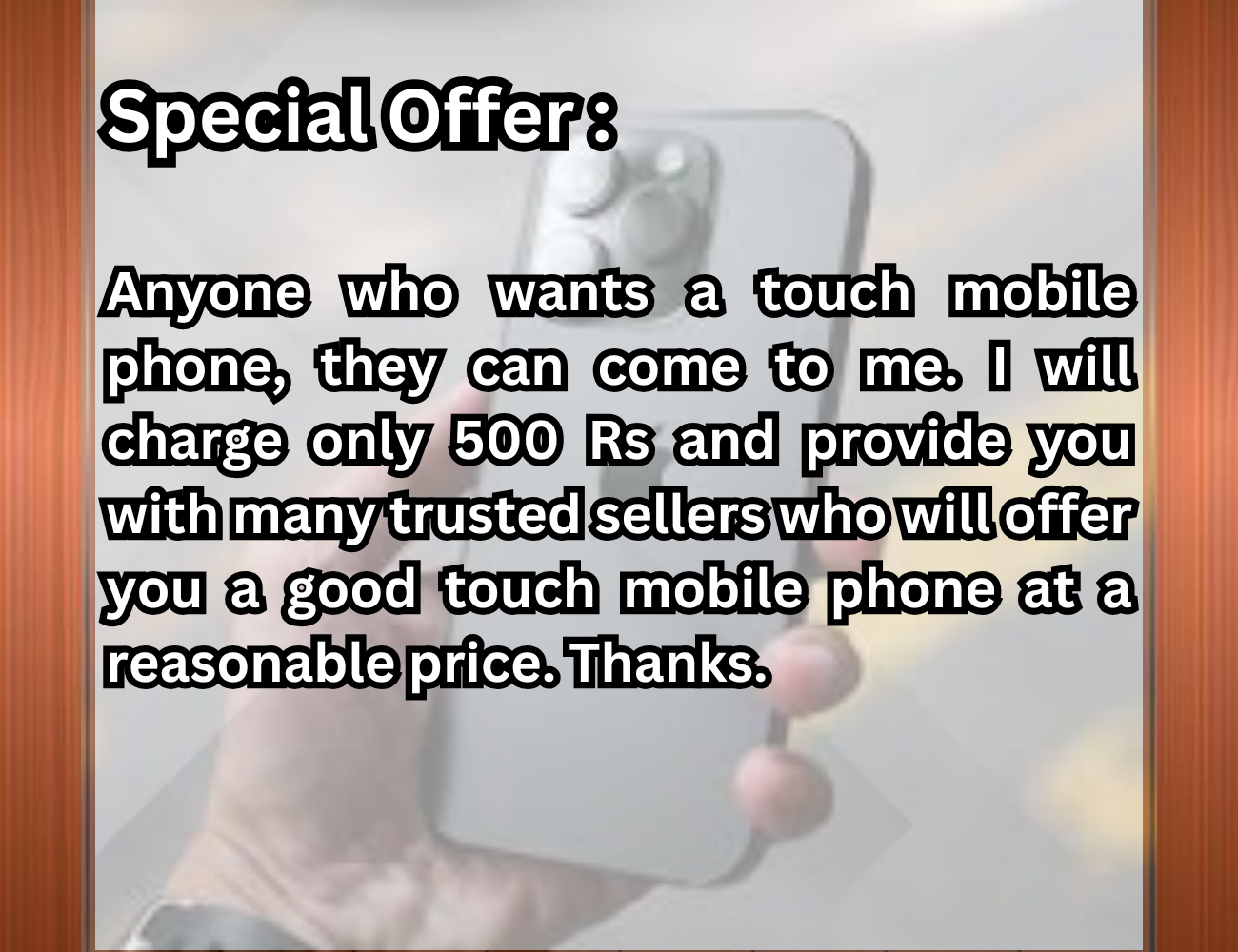 Get Trusted Sellers & Great Deals for Just 500 Rs.