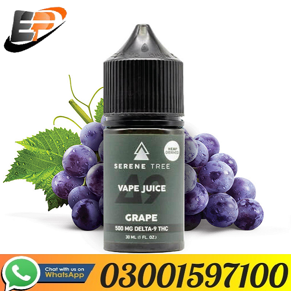 Serene Tree Delta-9 THC Green Apple Vape Juice 1200mg In Pakistan - 03001597100